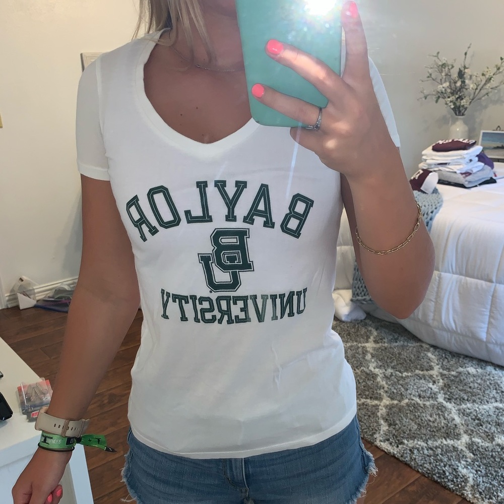 Baylor champion v-neck T-shirt